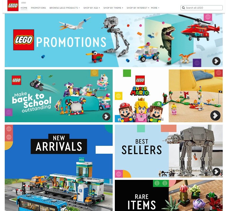 LEGO STORE TG 1: Storefront