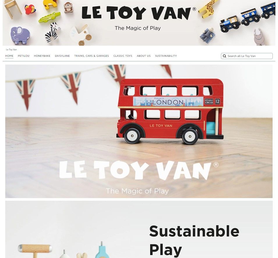 LE TOY VAN STORE TG 1: Storefront
