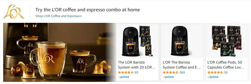 L Or: Ad - Sponsored Brand
