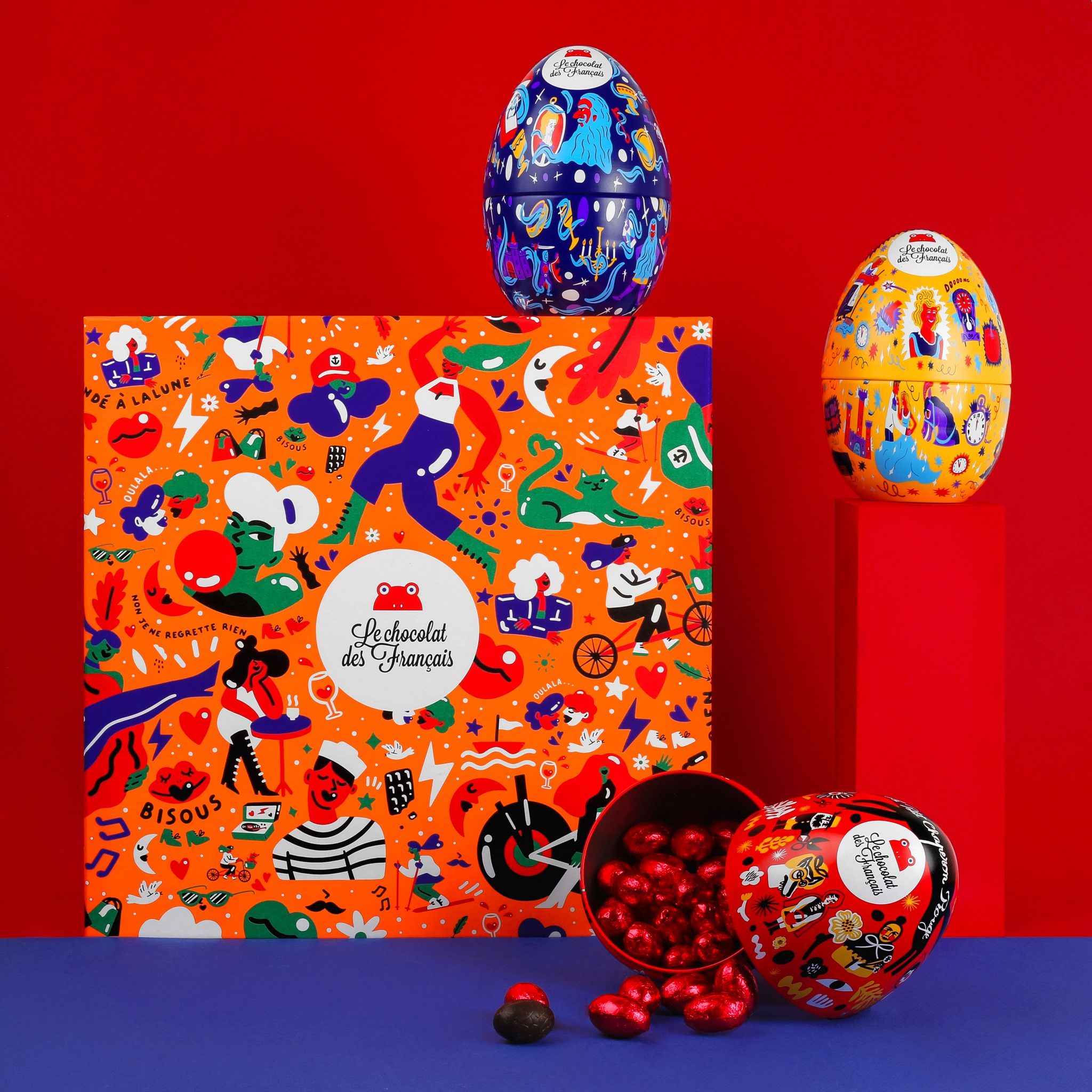 Le chocolat des Français 100: Backdrops