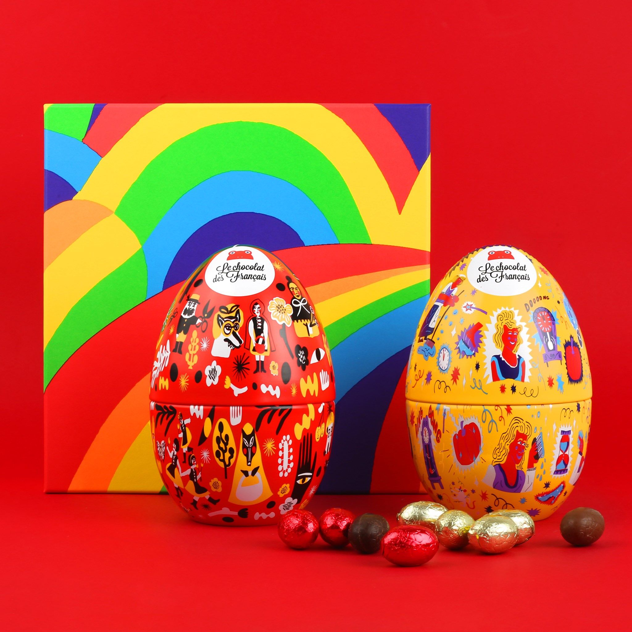 Le chocolat des Français 101: Backdrops