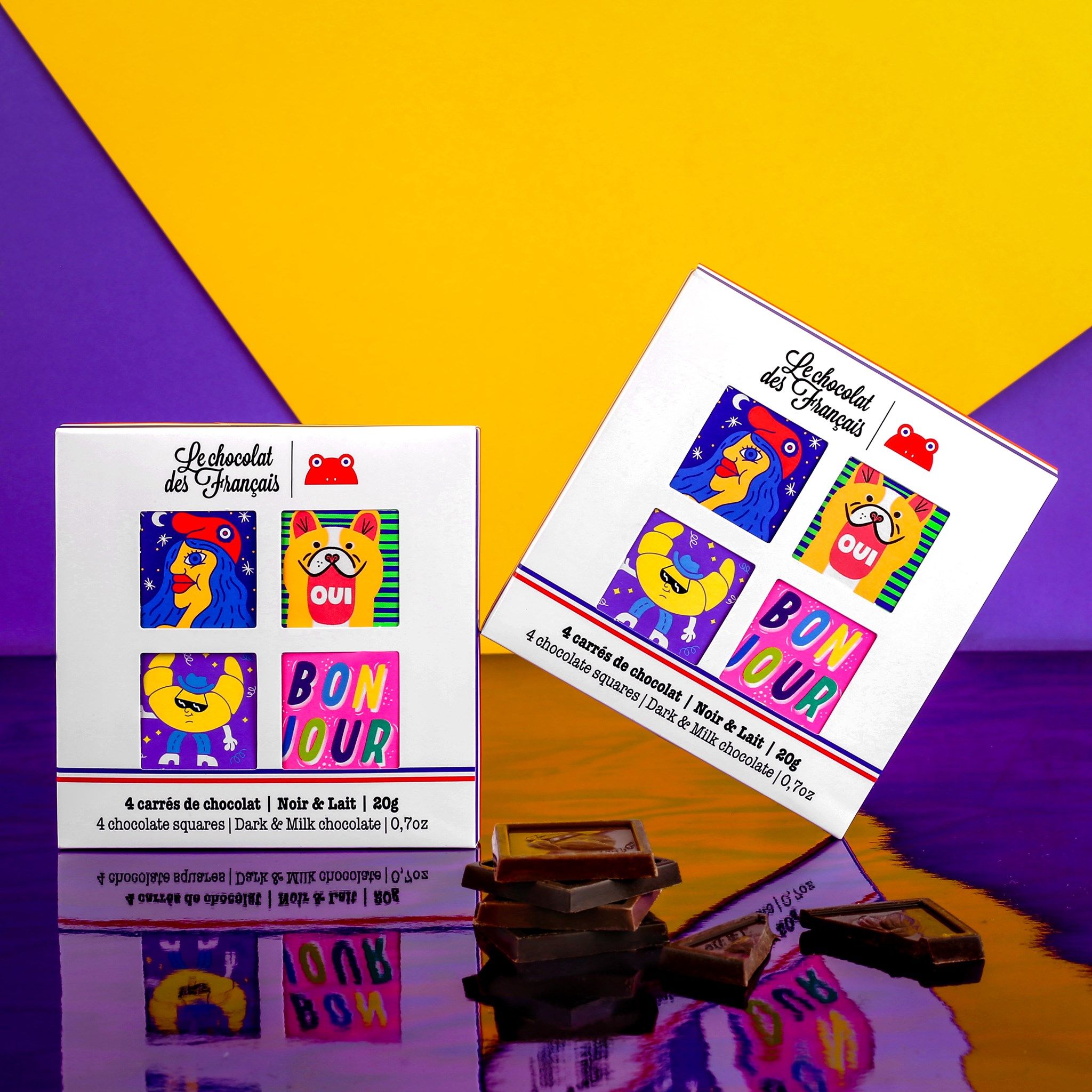 Le chocolat des Français 58: Packaging