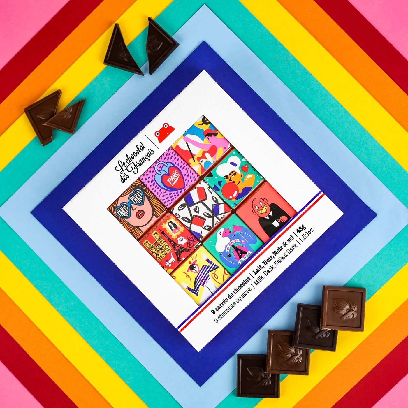 Le chocolat des Français 70: Backdrops