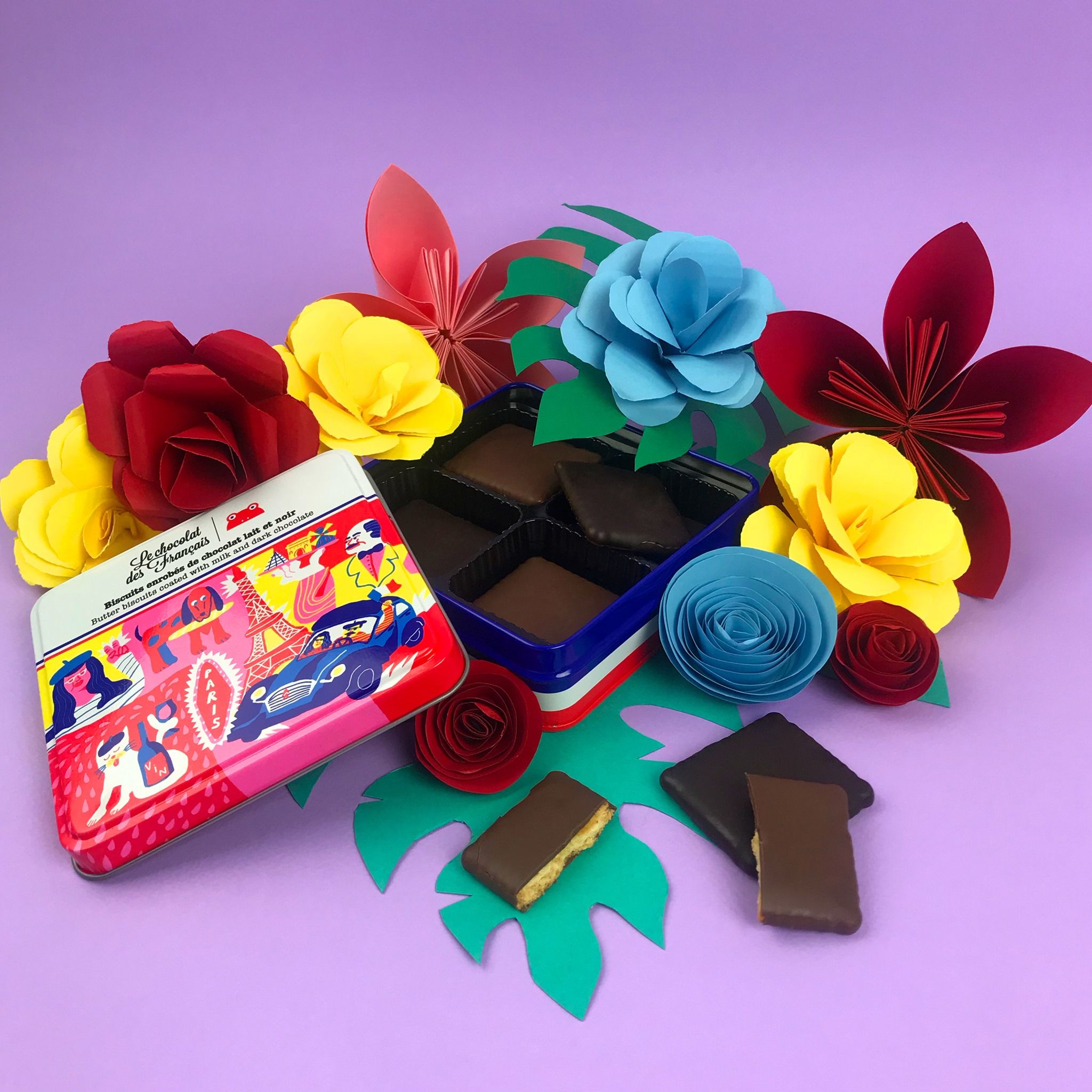 Le chocolat des Français 74: Backdrops