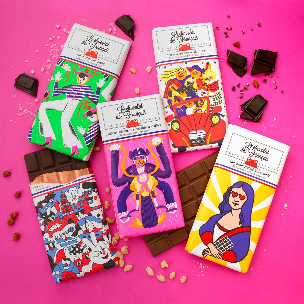 Le chocolat des Français 89: Backdrops