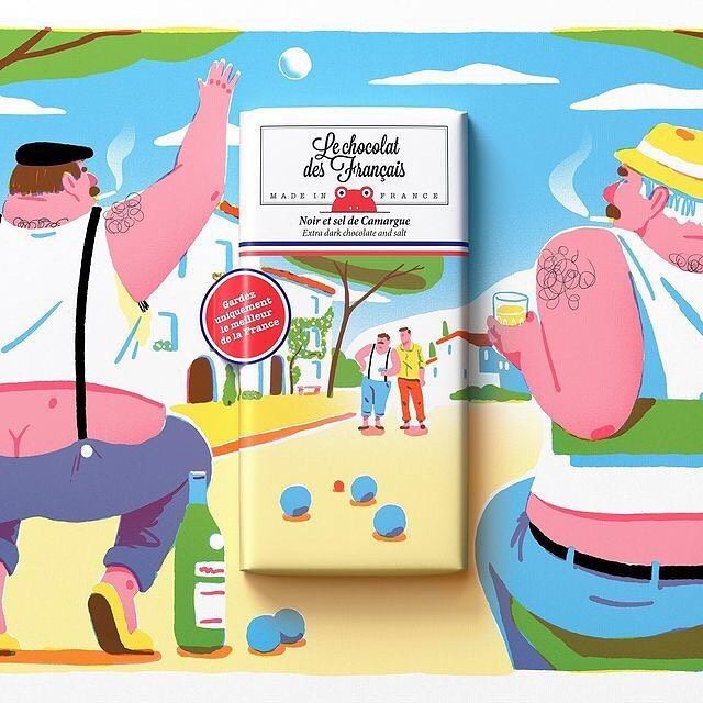 Le chocolat des Français 93: Backdrops