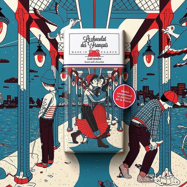 Le chocolat des Français 95: Backdrops