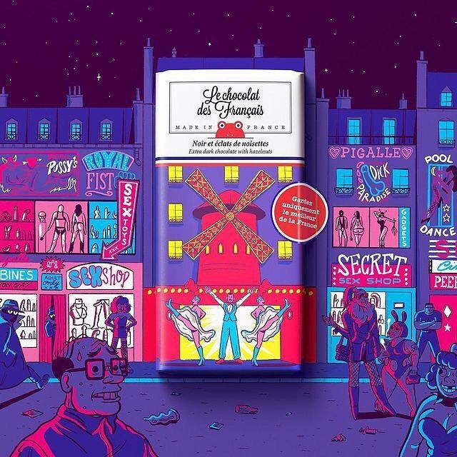 Le chocolat des Français 99: Backdrops