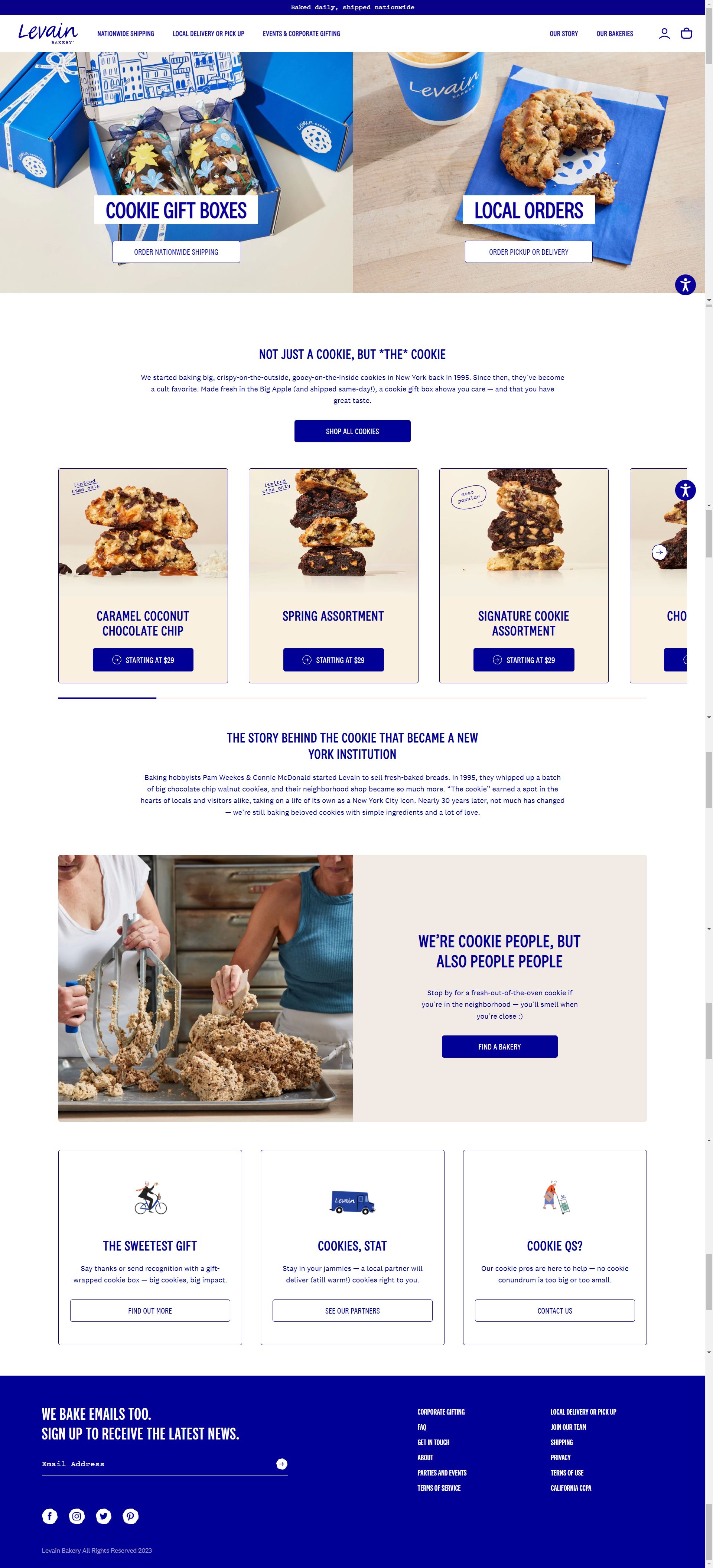 Levain Bakery: Amazon listing image