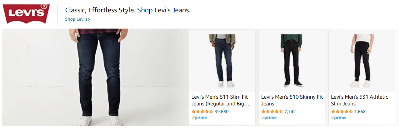 Levi's2: Ad - Sponsored Brand
