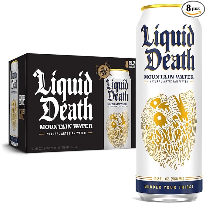 Liquid Death: Hero Images
