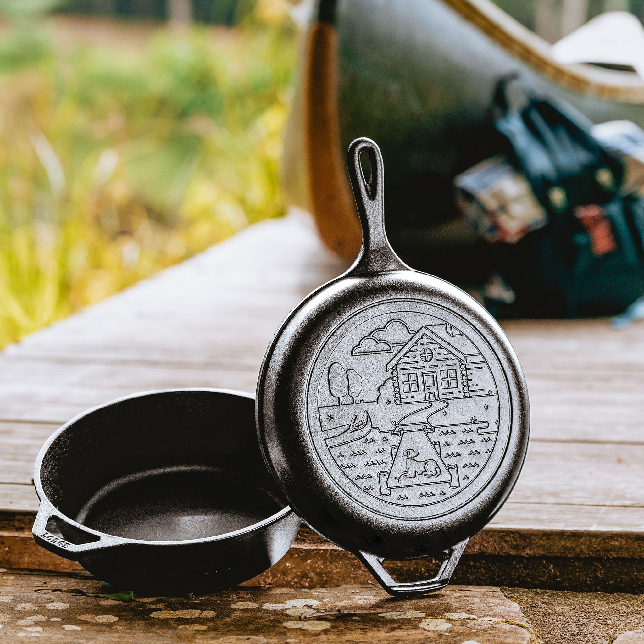 Lodge Cast Iron 18: Lifestyle Secondary Images