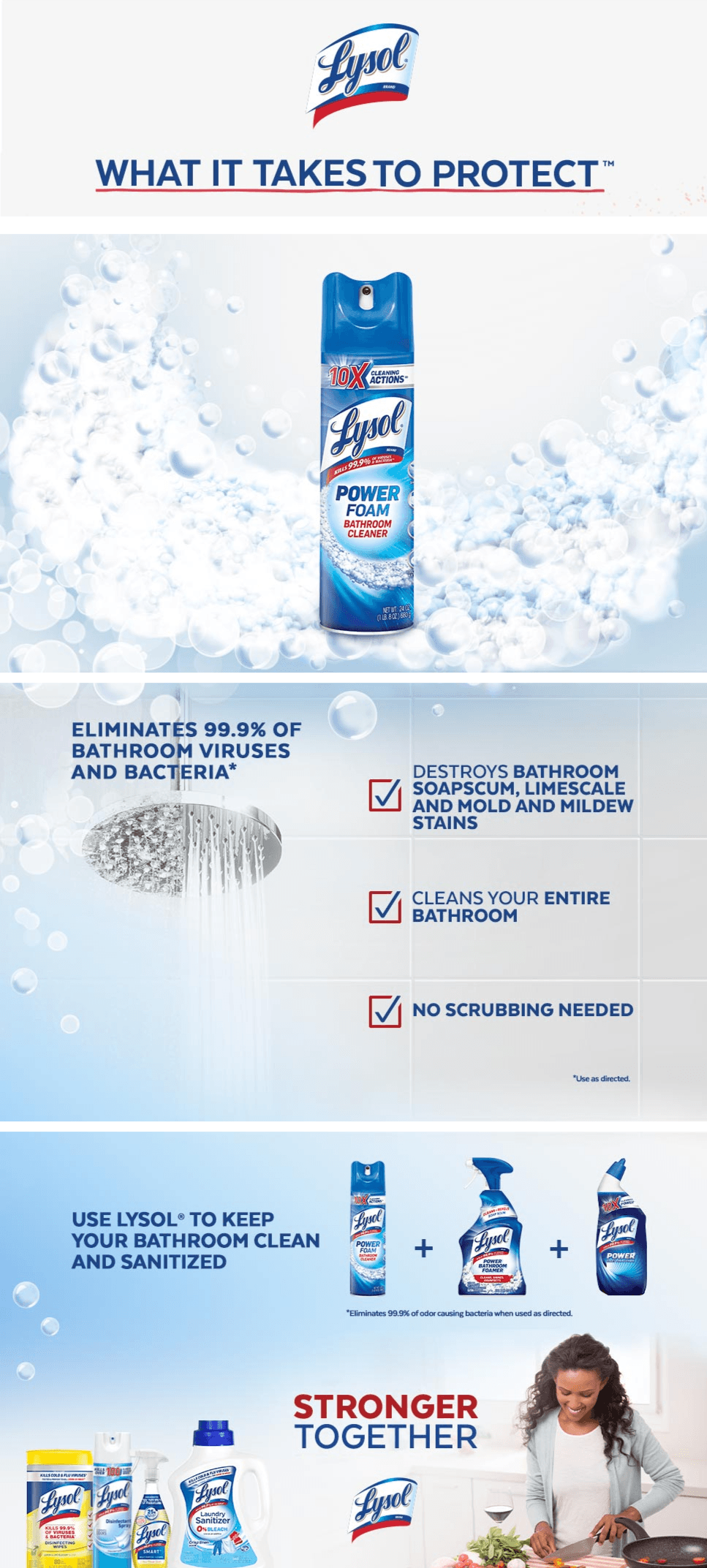 Lysol HealthAndPersonalCare AA 1: A+