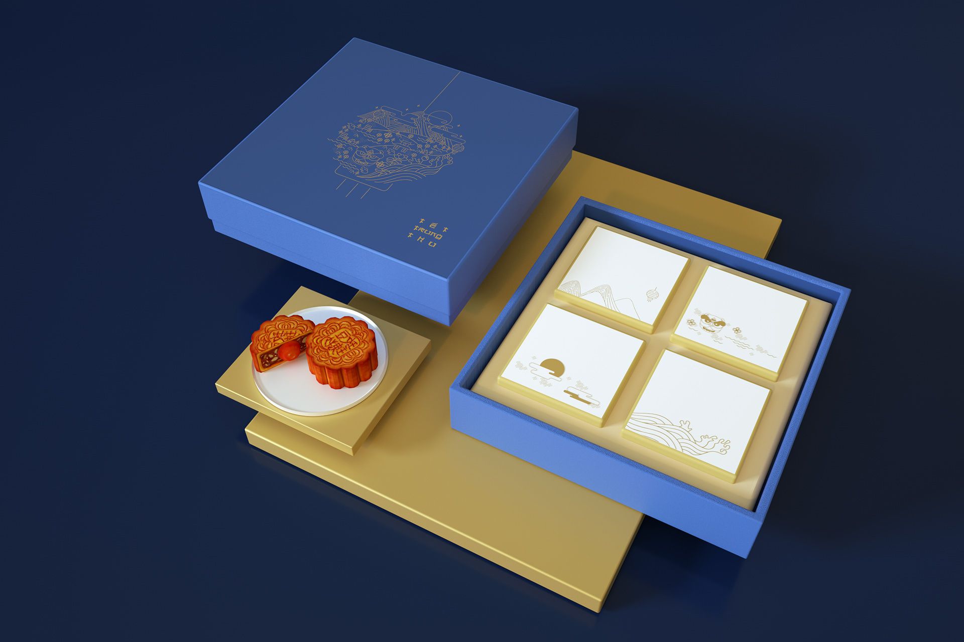 MOON CAKE 12: Backdrops