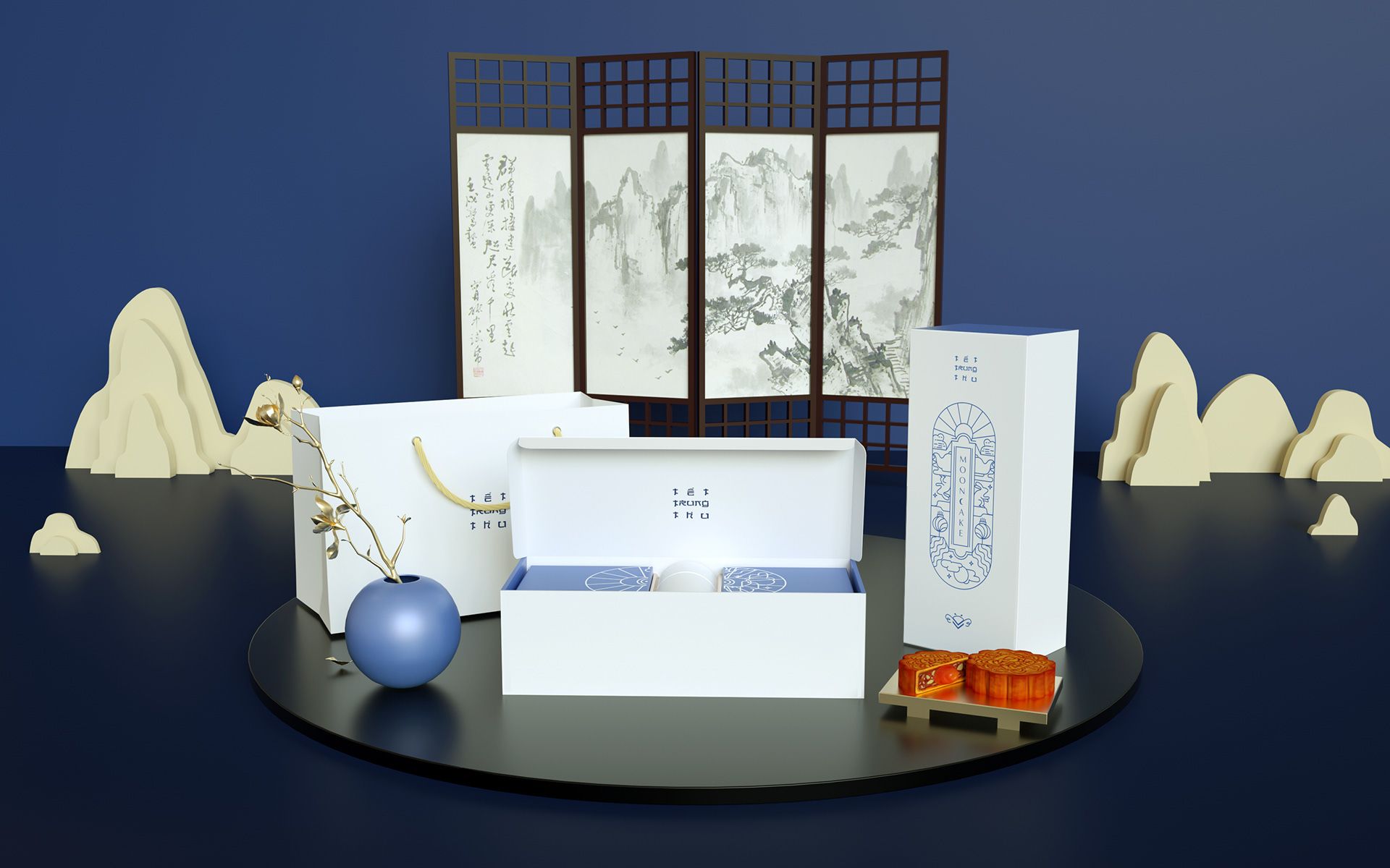 MOON CAKE 13: Backdrops