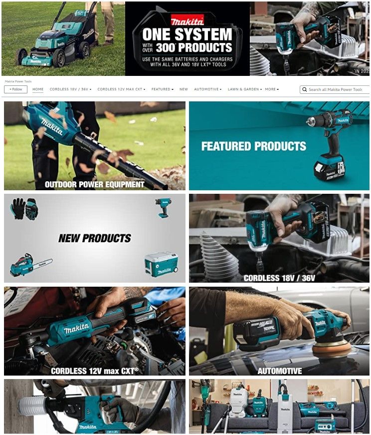 Makita 1 SF: Storefront