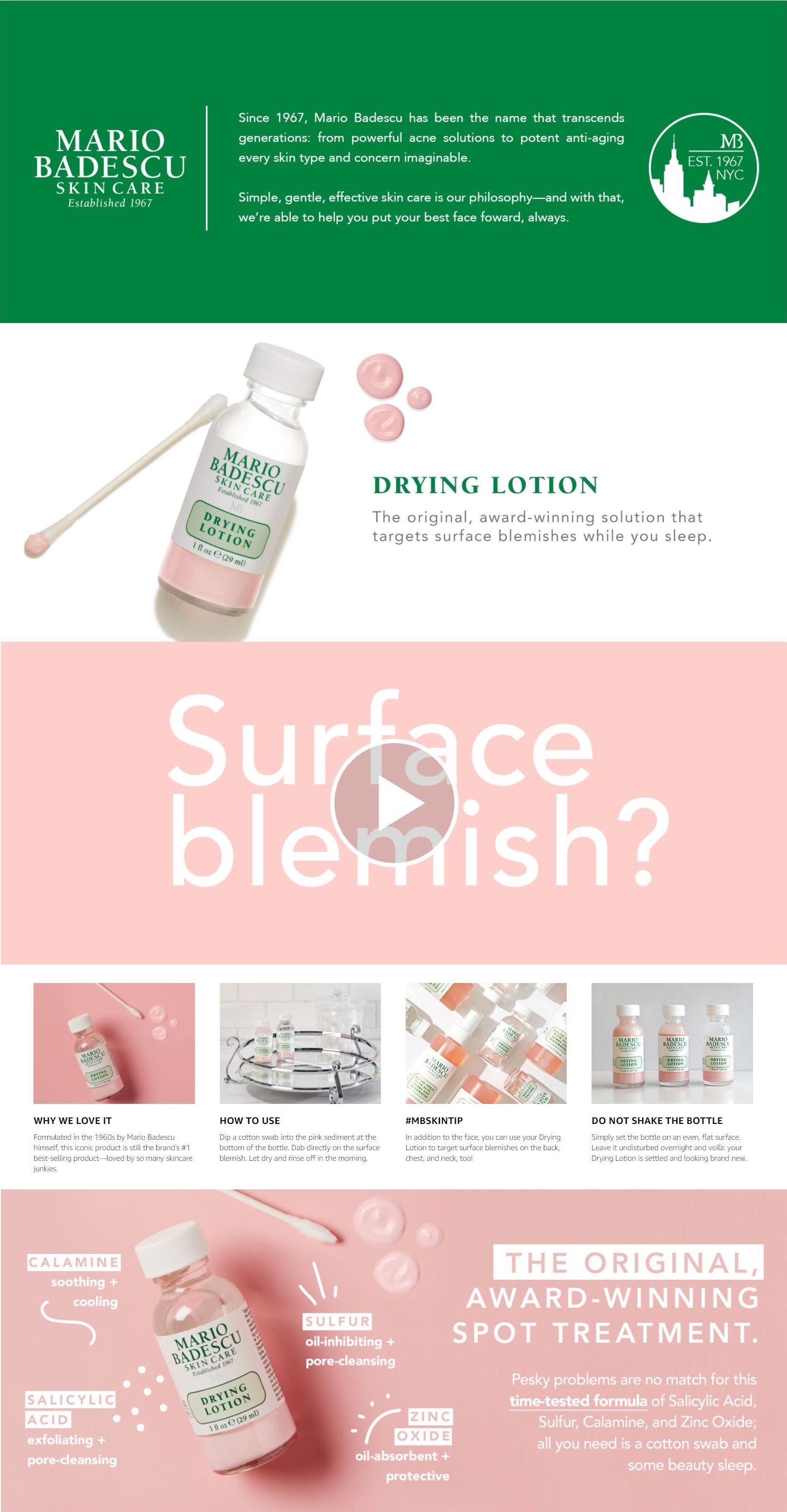 Mario Badescu 53: A+