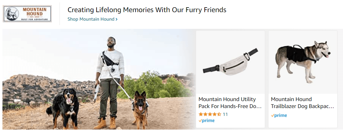 MountainHound: Ad - Sponsored Brand