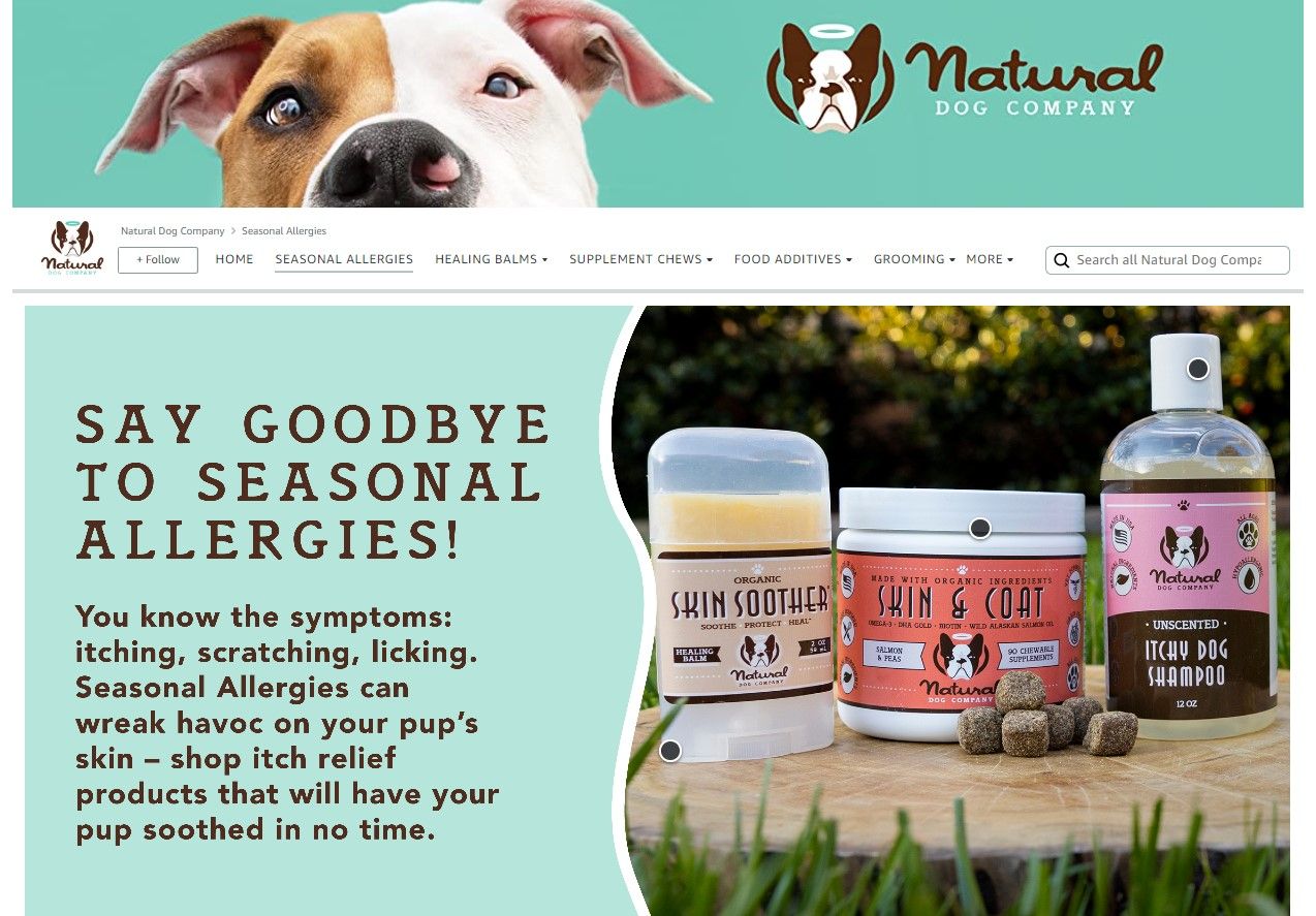 NATURAL DOG COMPANY STORE PET 4: Storefront