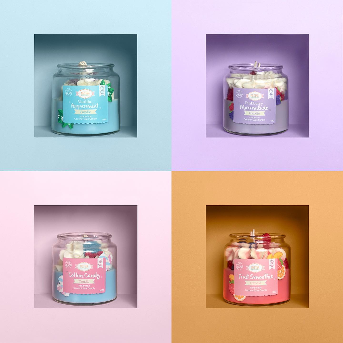 Nectar Bath Treats 64: Backdrops