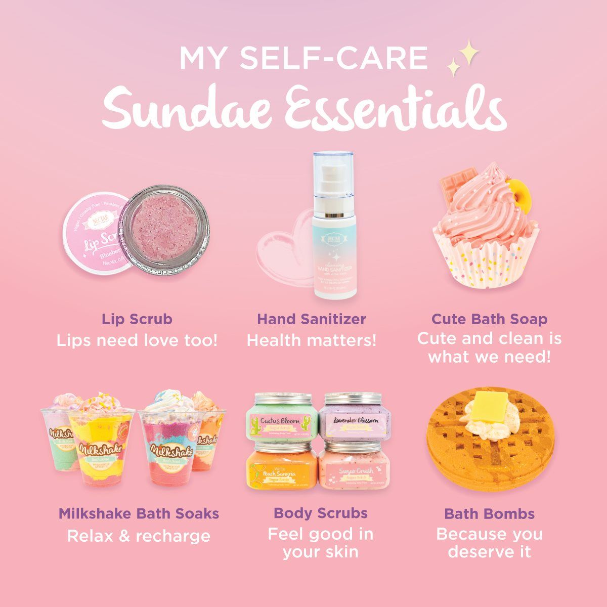 Nectar Bath Treats 72: Infographics