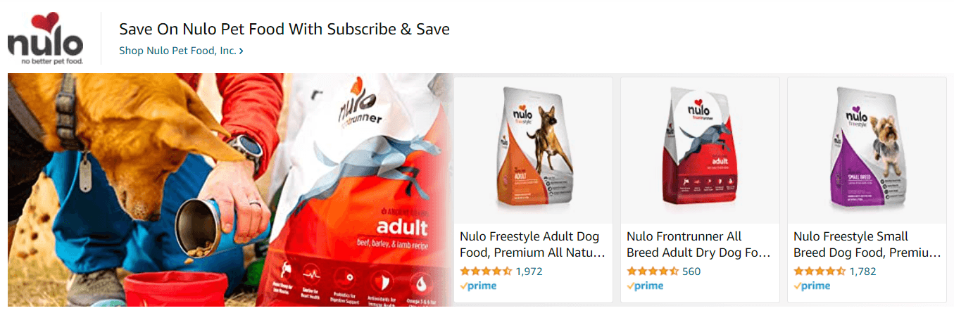 Nulo: Ad - Sponsored Brand