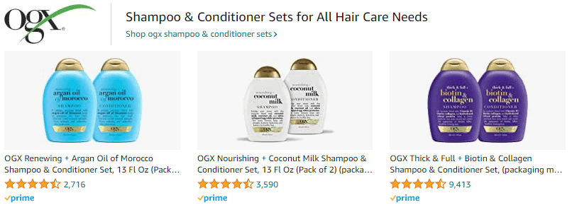 OGX: Ad - Sponsored Brand