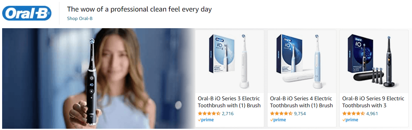 OralB: Ad - Sponsored Brand