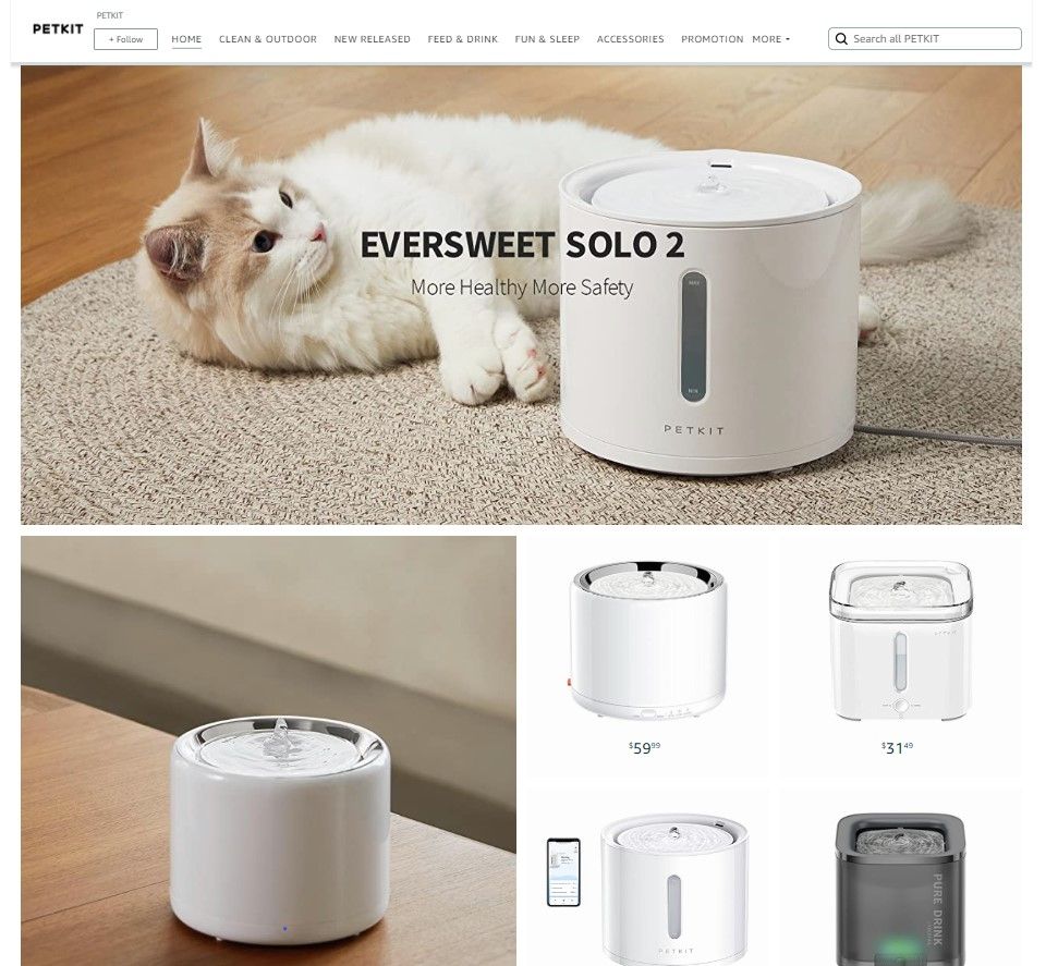 PETKIT STORE PET 3: Storefront