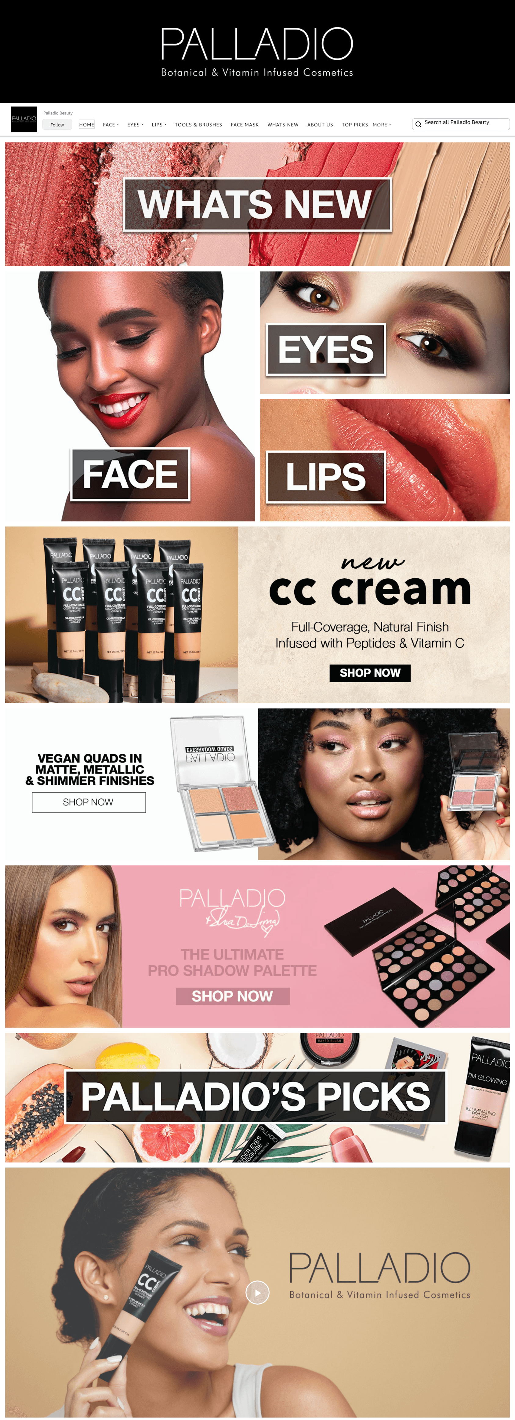 Palladio Beauty: Storefront
