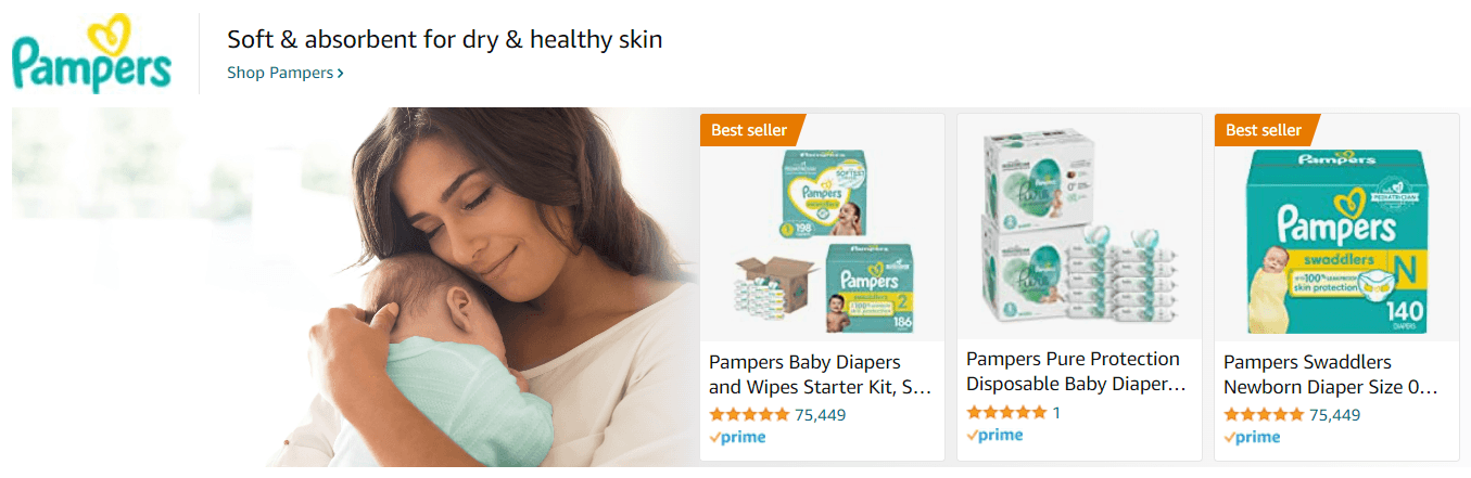 Pampers3: Ad - Sponsored Brand