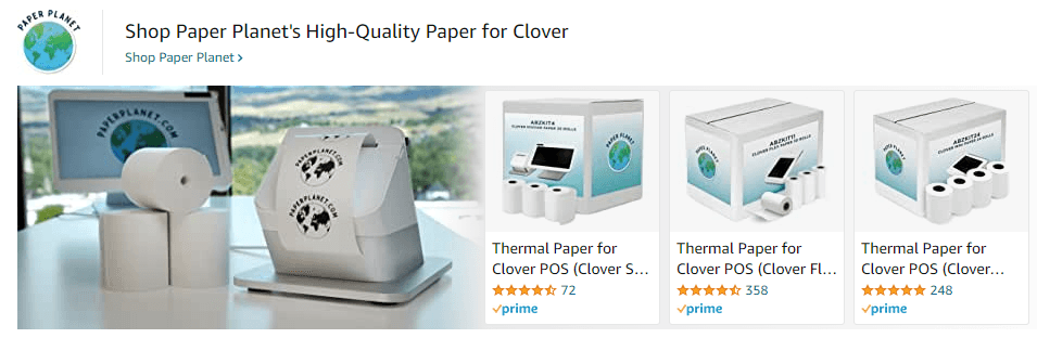 PaperPlanet: Ad - Sponsored Brand