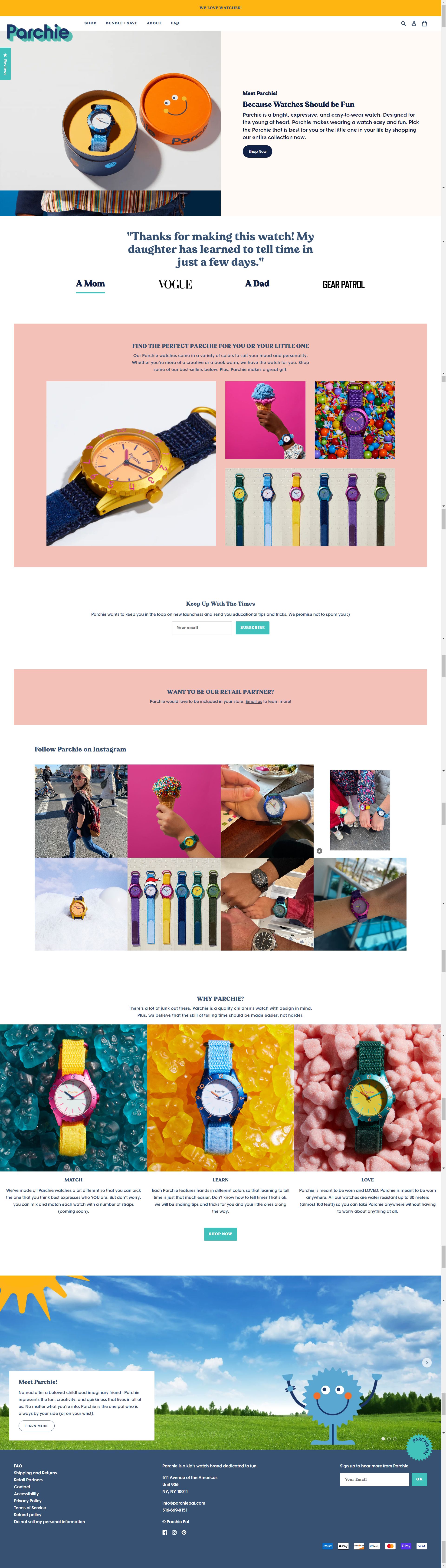 Parchie Pal: Amazon listing image