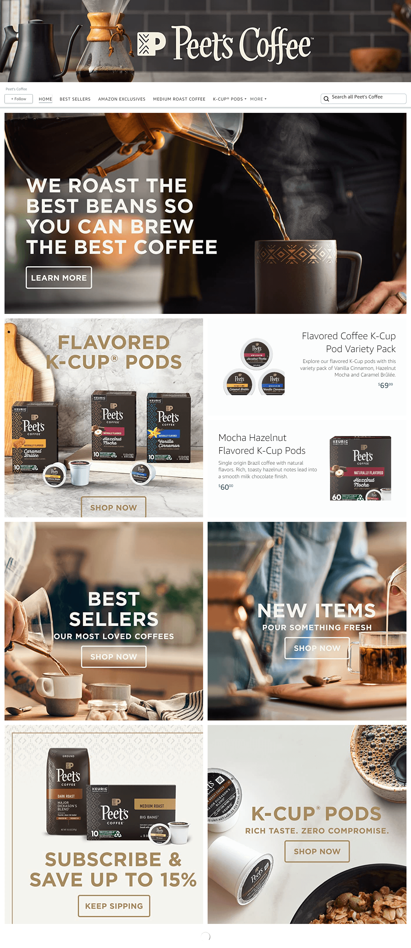 Peet’s Coffee: Storefront