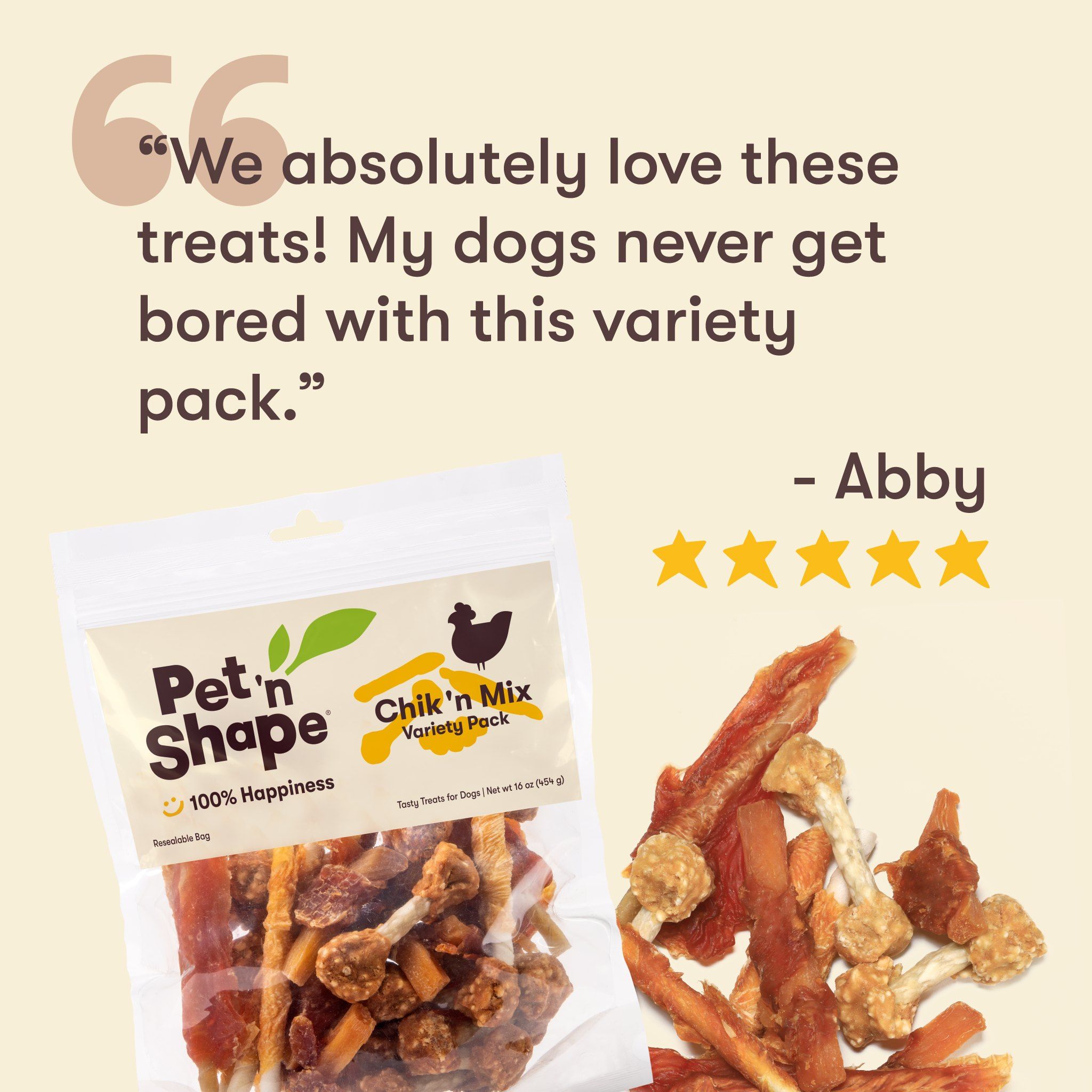 Pet 'n Shape 10: Testimonial Secondary Images