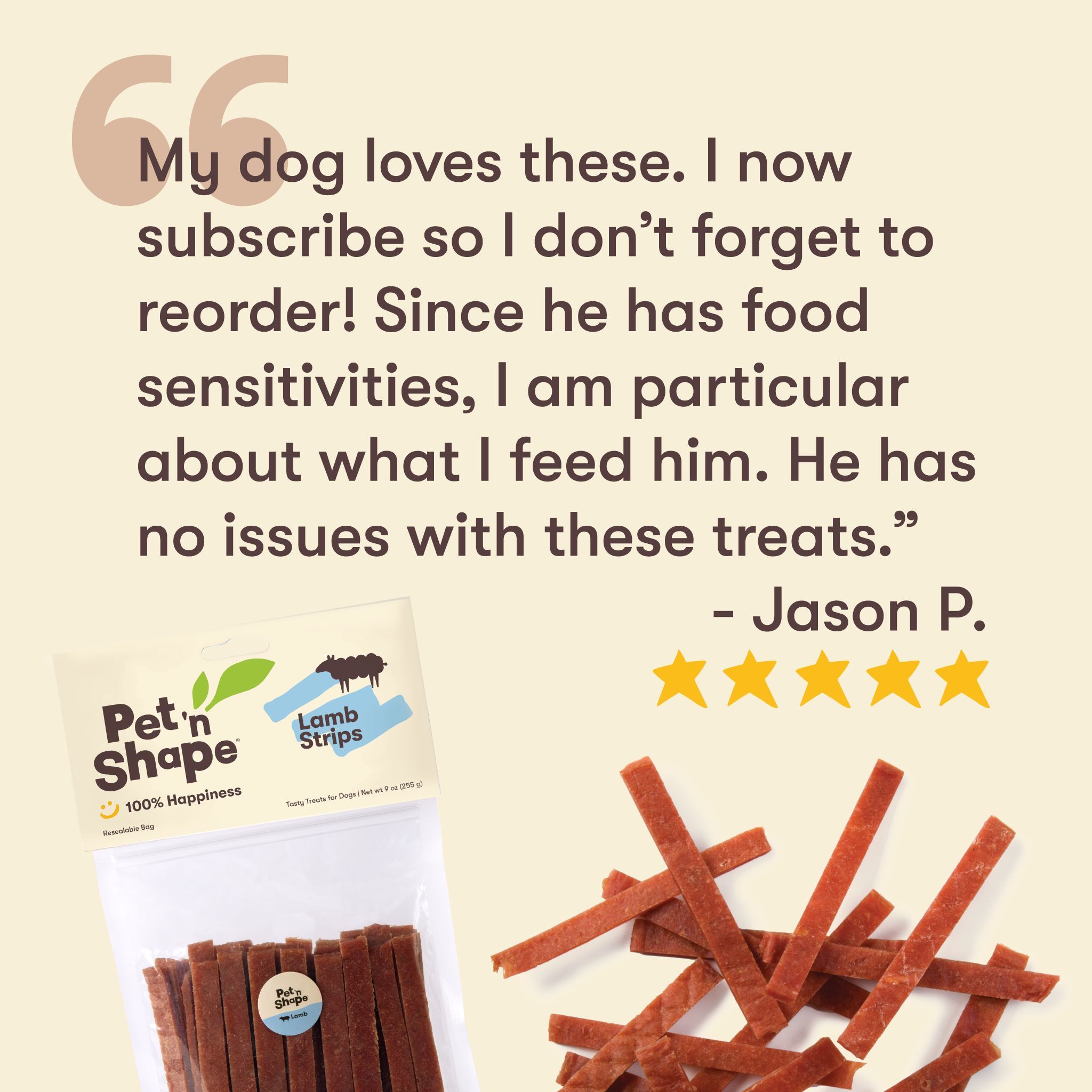 Pet 'n Shape 16: Testimonial Secondary Images