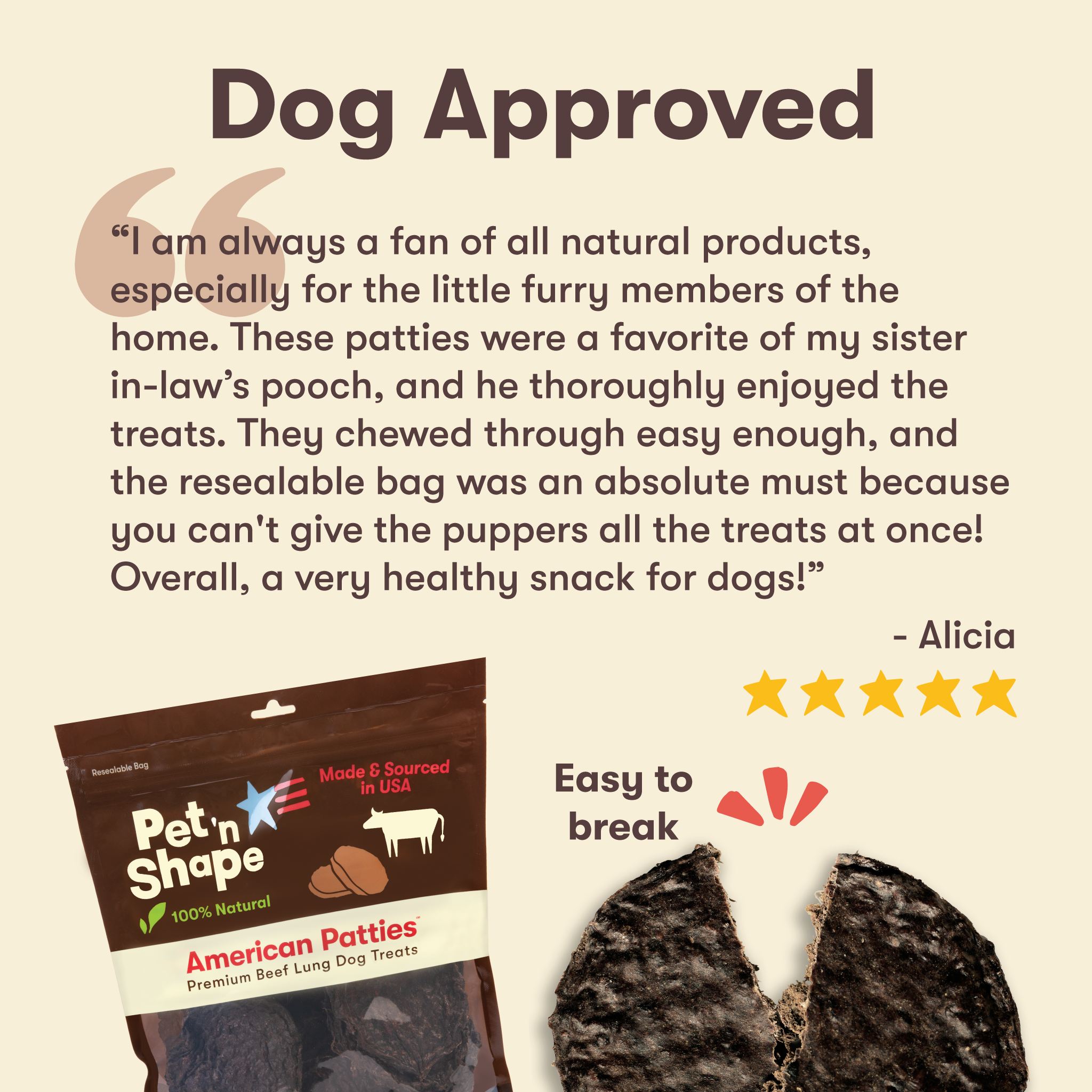 Pet 'n Shape 5: Testimonial Secondary Images