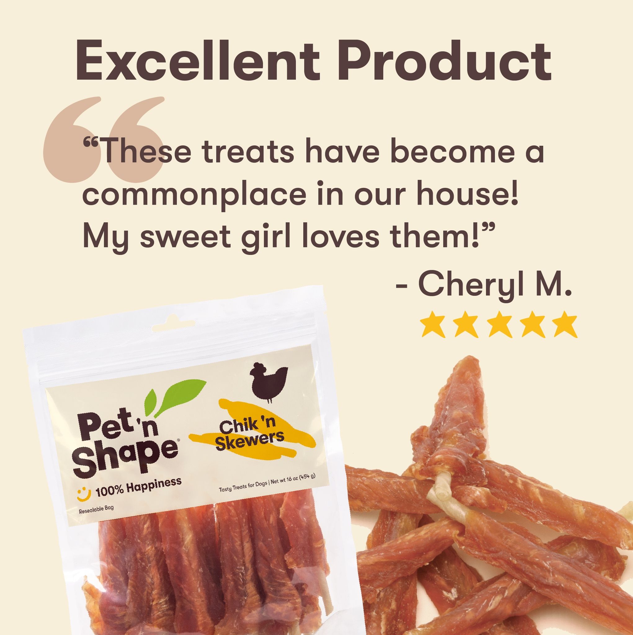 Pet 'n Shape 8: Testimonial Secondary Images