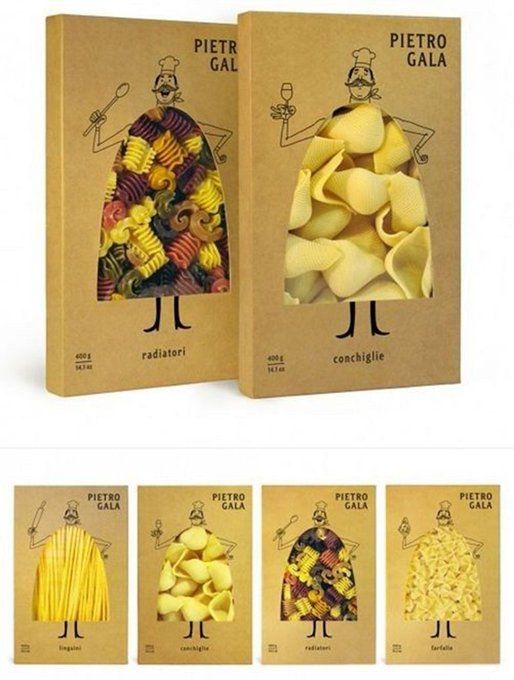 Pietro Gala: Packaging