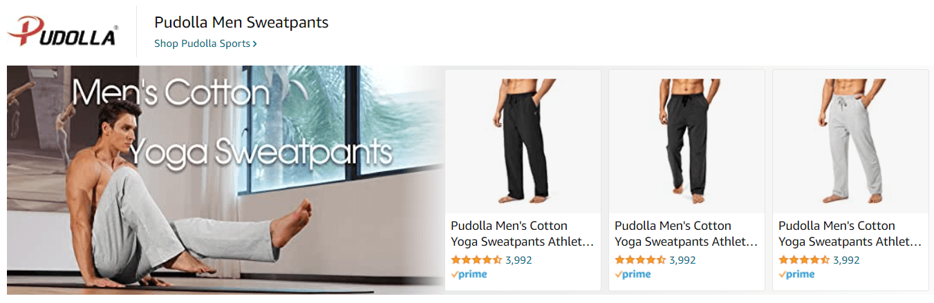 Pudolla: Ad - Sponsored Brand