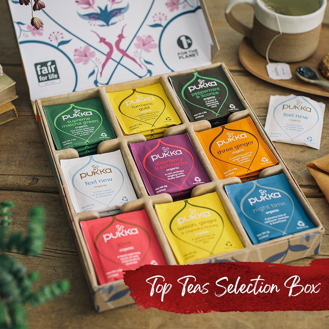 Pukka Herbs 29: Infographics