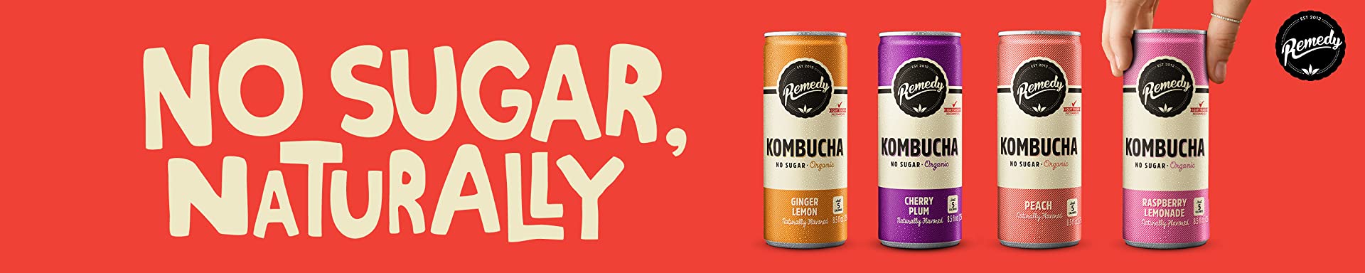 REMEDY Kombucha 3: Amazon listing image