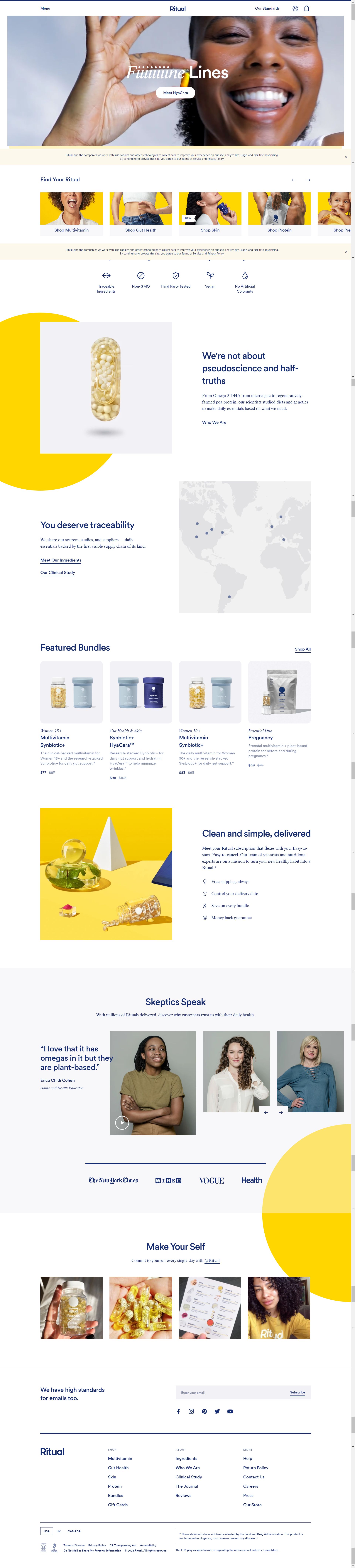 Ritual: Amazon listing image