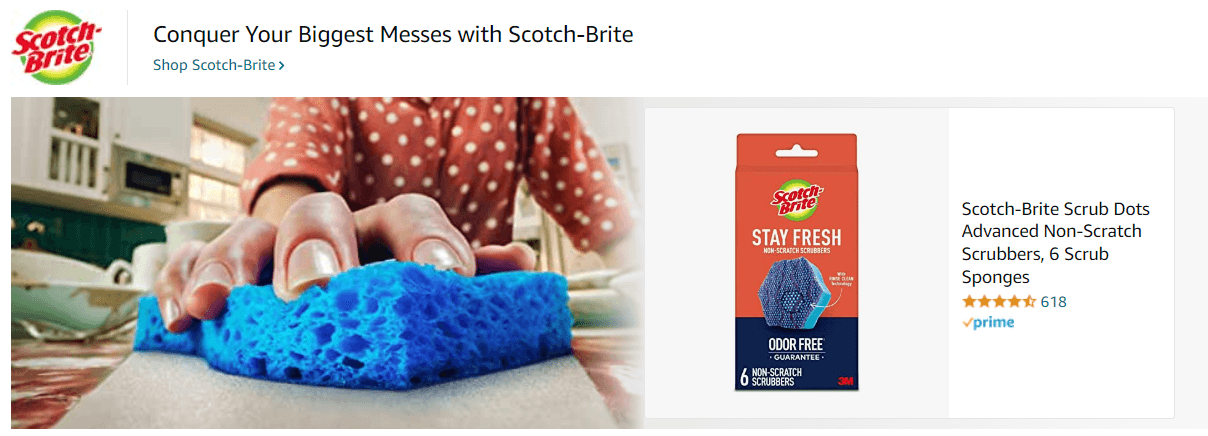 ScotchBrite2: Ad - Sponsored Brand