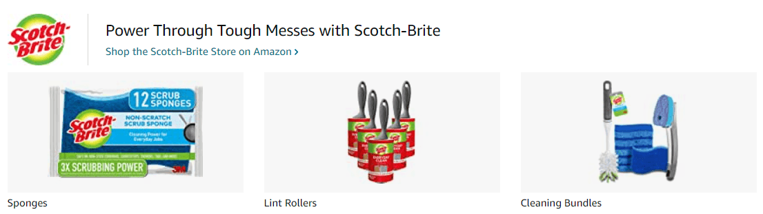 ScotchBrite: Ad - Sponsored Brand