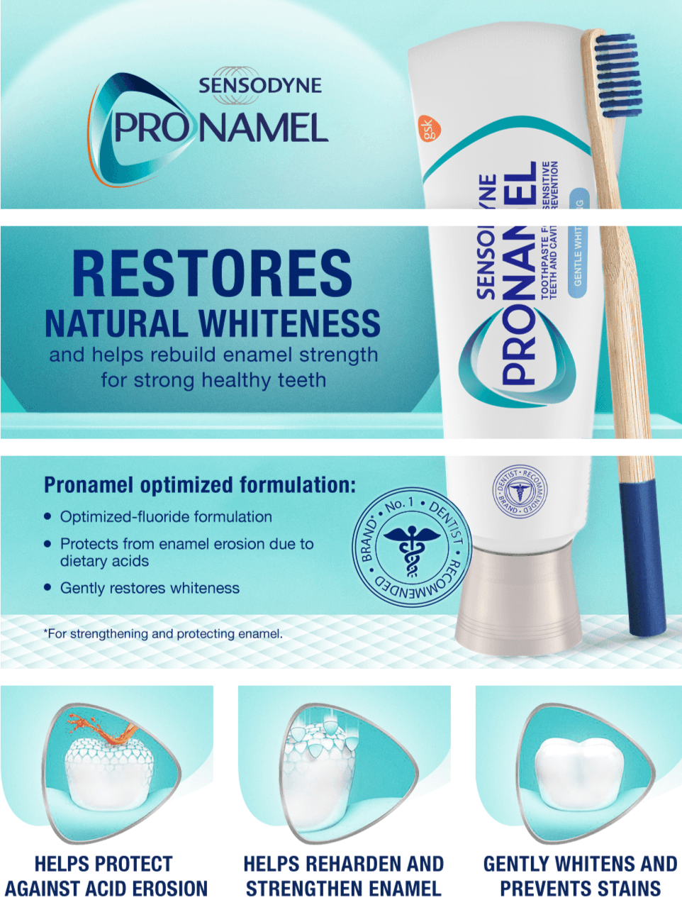 Sensodyne HealthAndPersonalCare AA 1: A+
