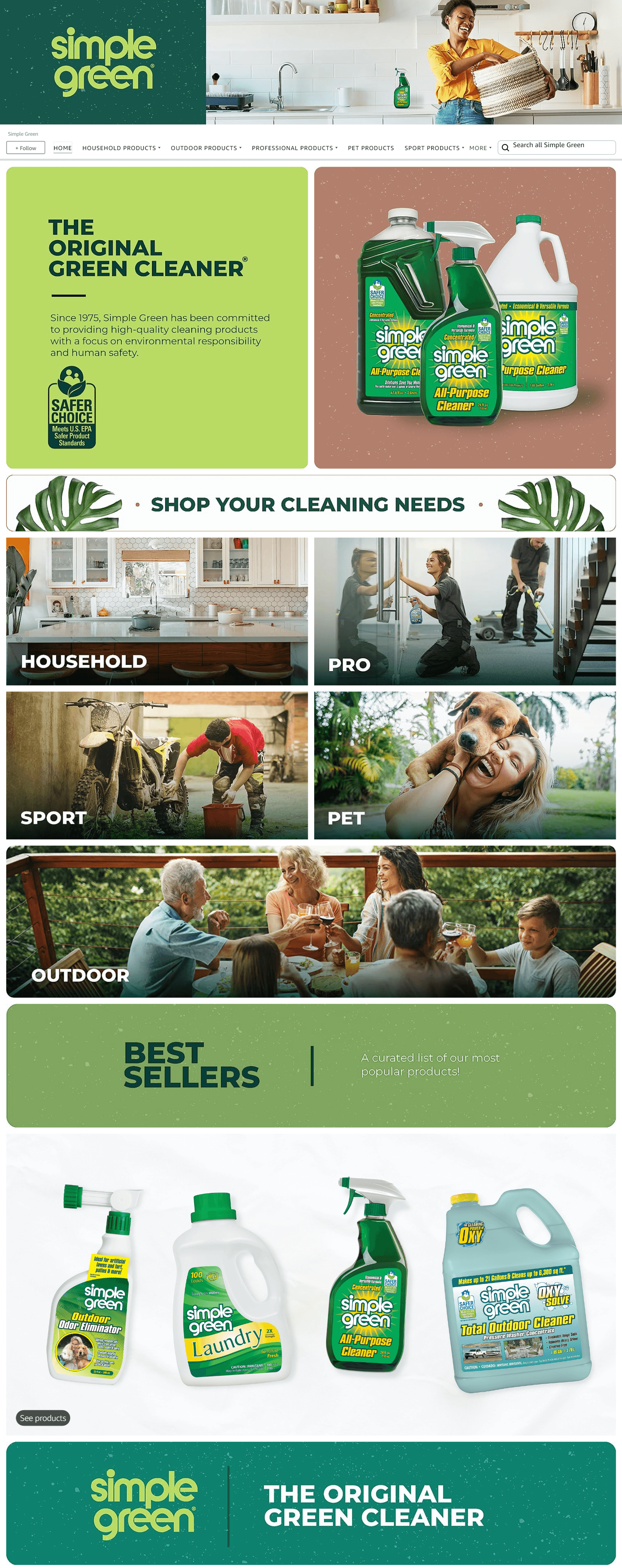 Simple Green: Storefront