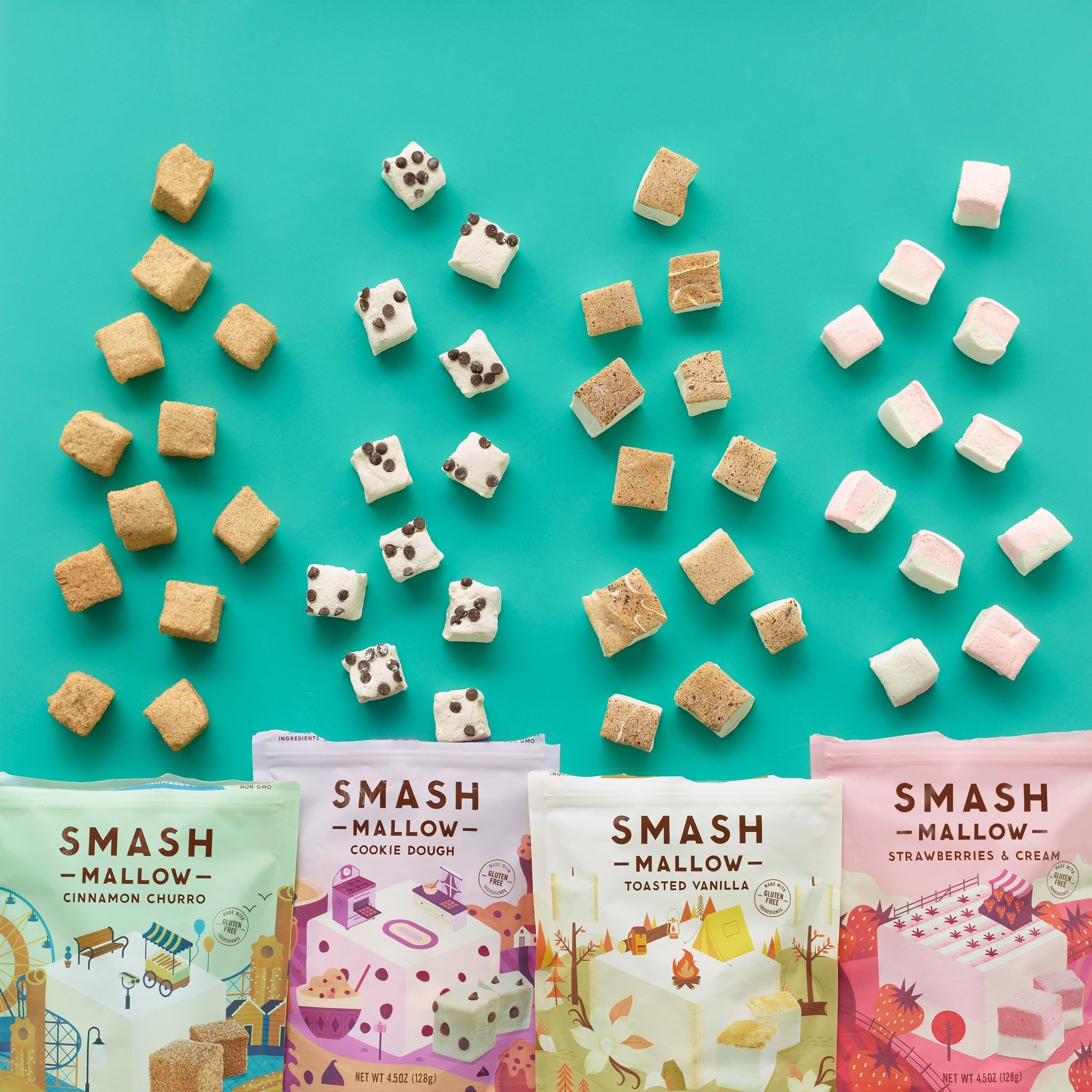 SmashMallow 3: Backdrops