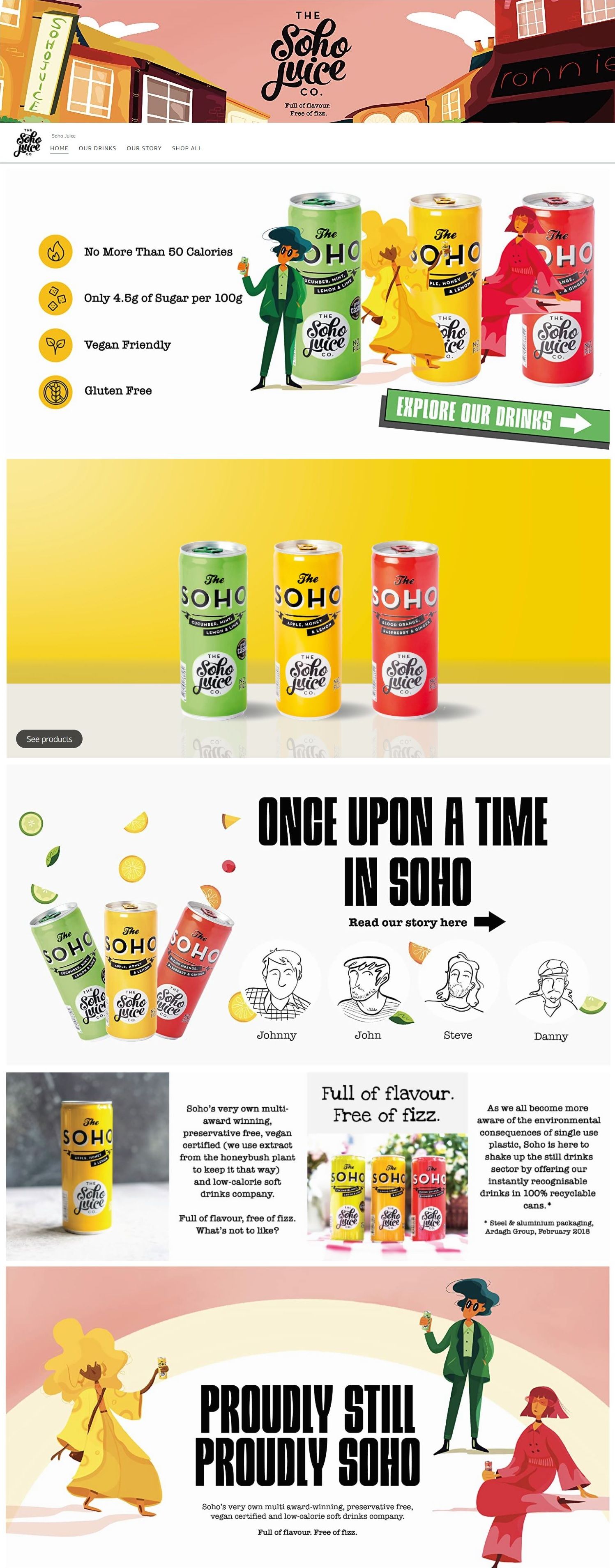 Soho Juice 2: Storefront