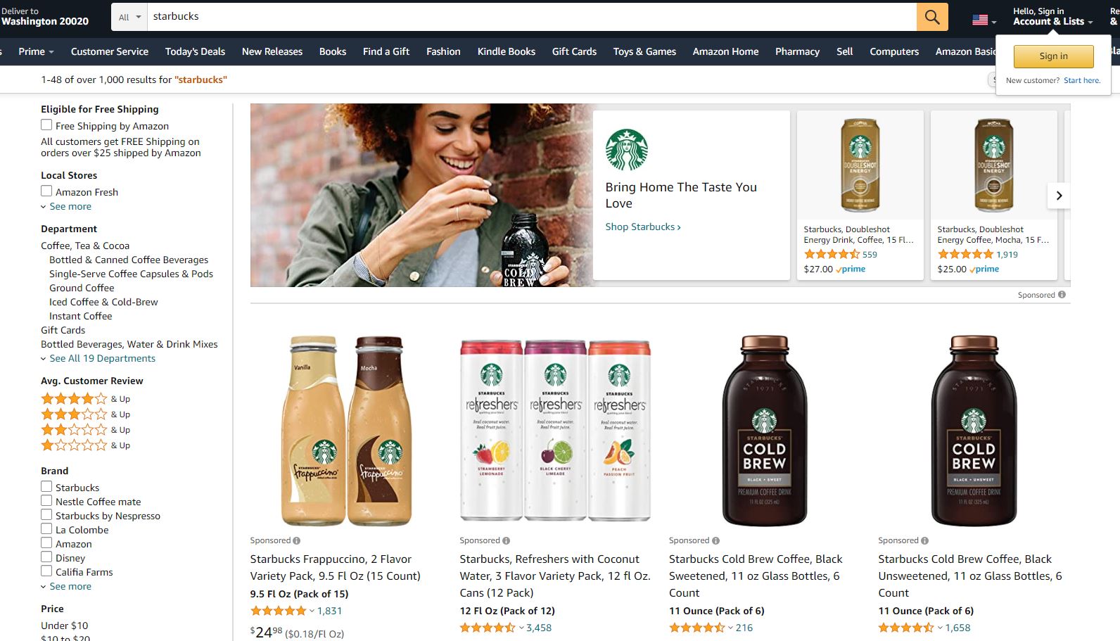 Advertising for Starbucks 4